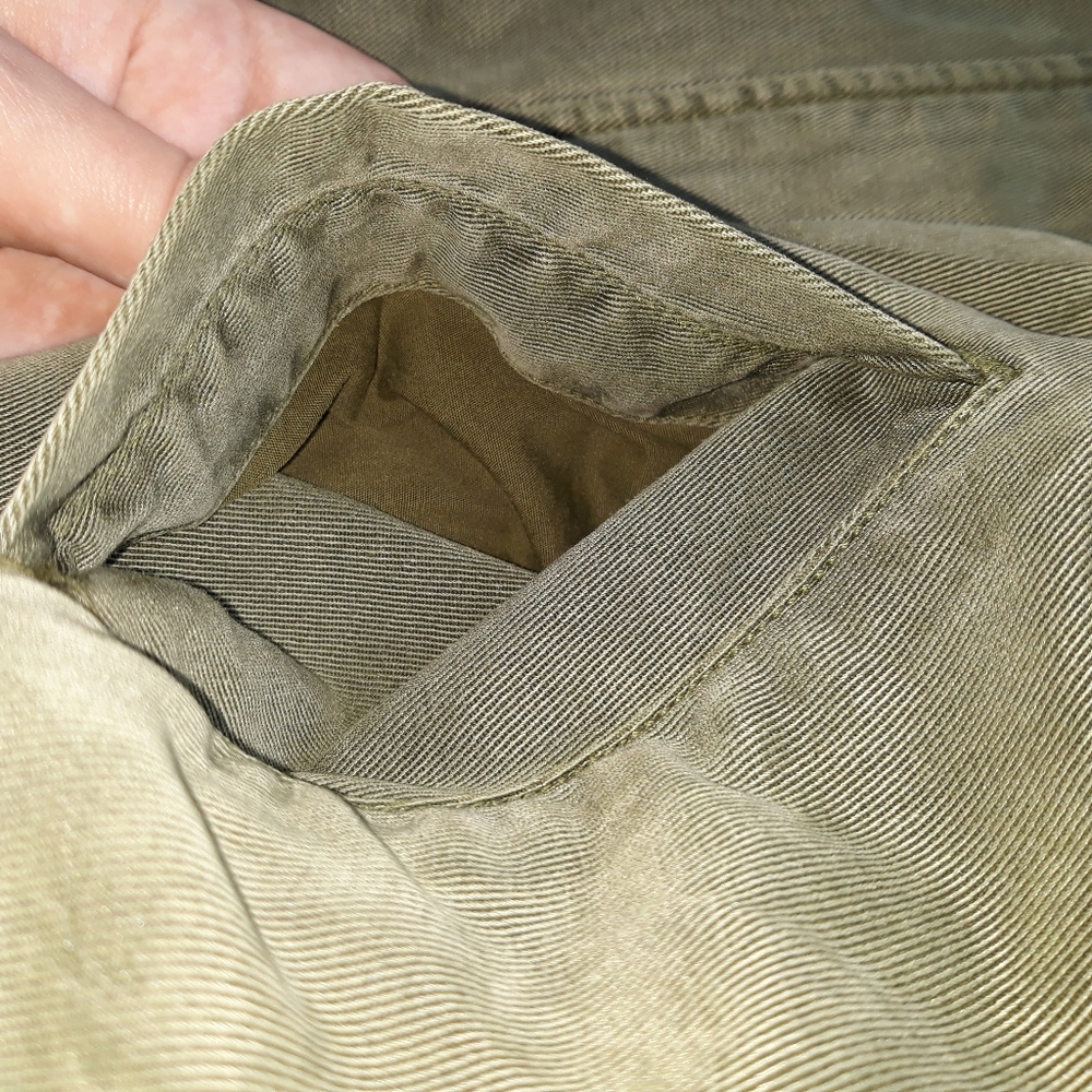Sanctuary Distressed Green Utility Jacket - Picture 11 of 16